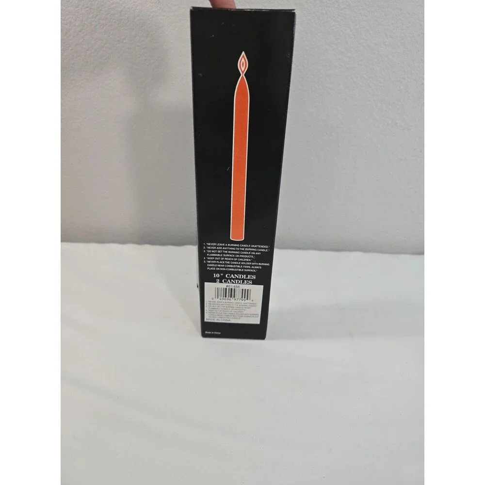 VTG Ghost Candle Sculpted Halloween Tapers 10